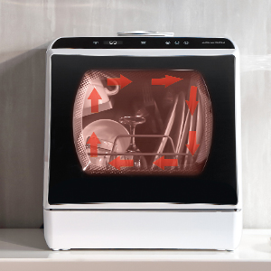 Mini lave vaisselle avec séchage automatique